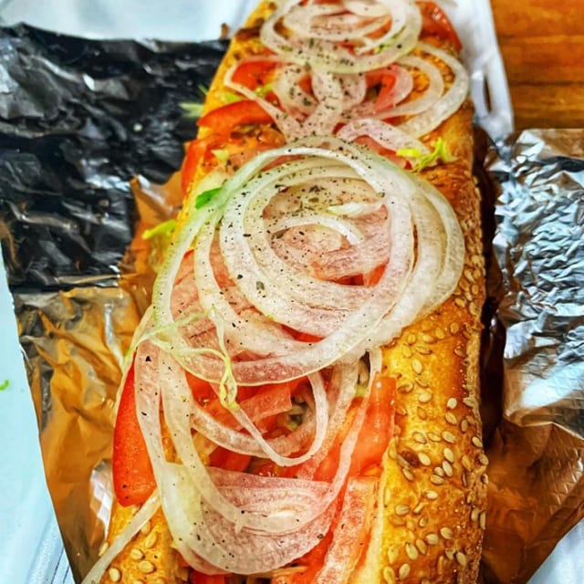 Cheesesteak Hoagie.