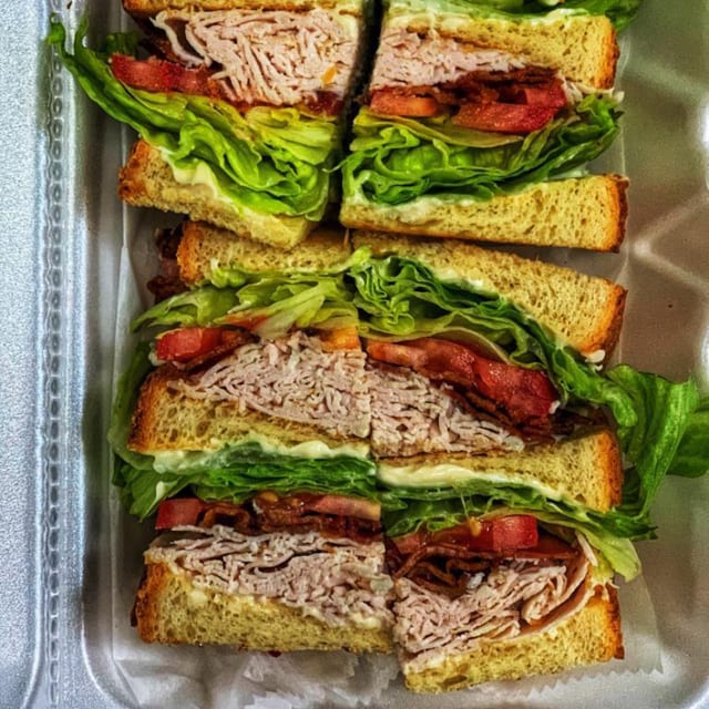 Roasted Turkey Club.
